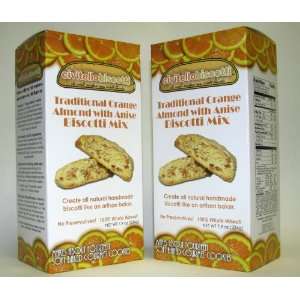 Orange Almond Anise Biscotti Mix Twin Pack  Grocery 