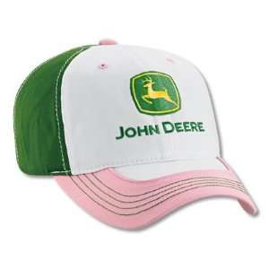  John Deere Ladies Colorblock Mesh Back Hat