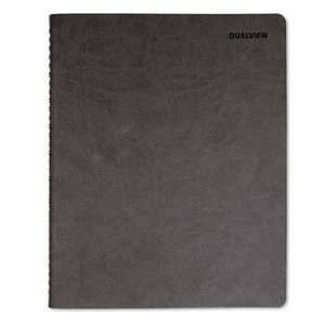  DualView Weekly/Monthly Planner, 8 1/2 x 11, Gray, 2012 