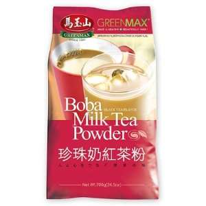    Boba Milk Tea Powder  Black Tea Flavor(24.5 Oz) and Green Tea 