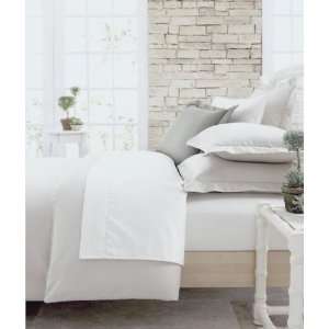  Charter Club Damask Solid 500T White King Duvet Cover 
