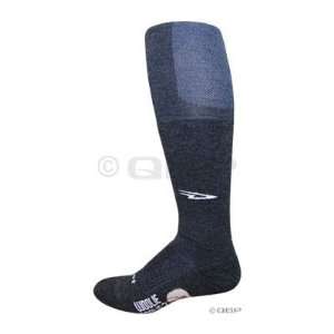  DeFeet Woolie Boolie Knee Hi Sock Charcoal; XL Sports 