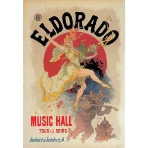 Exclusive By Buyenlarge Eldorado Music Hall 12x18 Giclee on canvas 