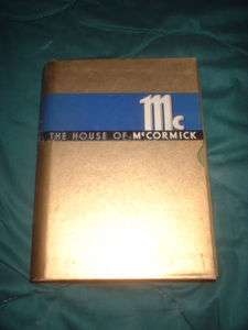 RARE 1938 39 HOUSE OF MCCORMICK BALTO SPICE CO BOOK SET  