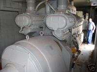 750 KW EMD Generator V 12 GM Diesel Low Hours  