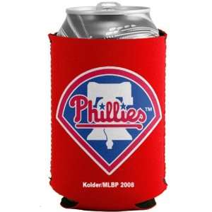   Cups, Mugs & Shots  Philadelphia Phillies Red Collapsible Can Coolie