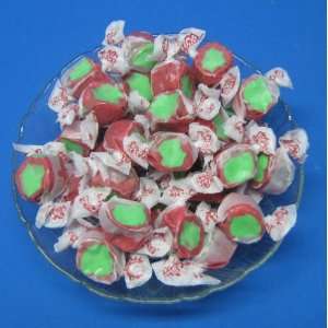 Candy Apple Flavored Taffy Town Salt Water Taffy 2 Pounds  