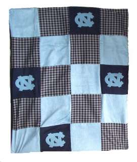 North Carolina Tarheels UNC Patchwork Quilt Blanket  