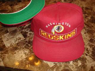 WASHINGTON REDSKINS HOG 1990S HAT CAP SNAPBACK VINTAGE  