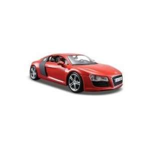  Red Audi R8 124 Scale Die Cast Car Toys & Games