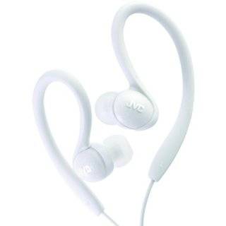 JVC HAEBX85W Inner Ear Sports Clip Headphone (White)