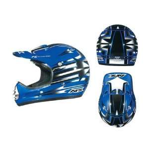  AFX Youth FX 6R Full Face Helmet Large  Blue Automotive