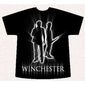  Supernatural Winchester Silhouette T Shirt Size Small 
