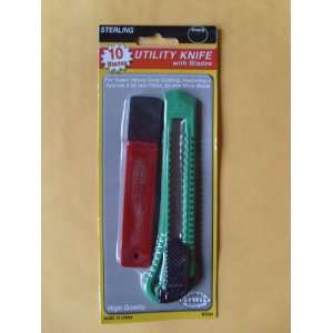  Utility Knife With 10 Blades 