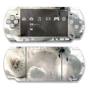 Sony PSP 1000 Skin Decal Sticker  Baby Polar Bear Cub