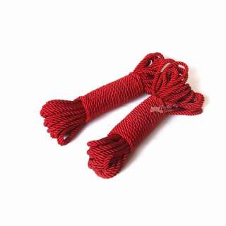 Silk Coated Cotton Rope   Red Color (E0221A)  