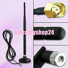 10 dBi Wireless WIFI Booster Antenna RP SMA + 3m Cable For Router 