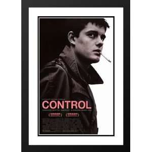 Control 32x45 Framed and Double Matted Movie Poster   Style A   2007 