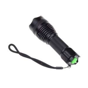  Black Waterproof 240LM Super Bright LED Torch Lamp Light Flashlight 