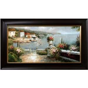   Collection 69999 PW54 Ocean View Framed Oil Painting
