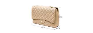Top Lambskin Genuine Leather Classic Style womans shoulder bag W818 