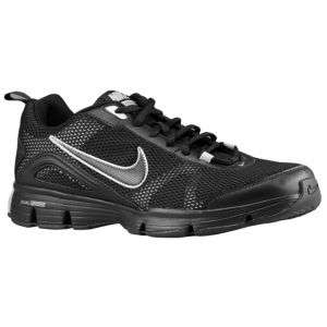 Nike Dual Fusion Trainer II   Mens   Black/Black/Metallic Silver