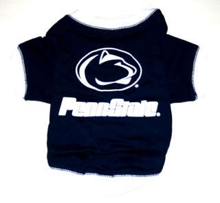 Penn State Nittany Lions NCAA Tee Shirt for Dogs  