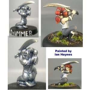   Hasslefree Miniatures Elves   Shimmer, half drow female Toys & Games