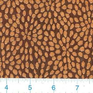   Slinky Foils Brown Copper Fabric By The Yard Arts, Crafts & Sewing