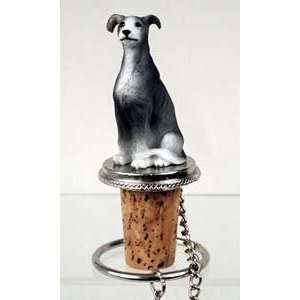  Greyhound Bottle Stopper (Gray)