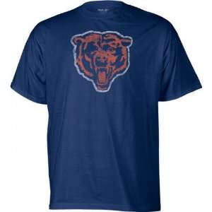   Bears Throwback Bear Head Retro Sport Tshirt