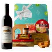 Thank You Gourmet Wine & Cheese Board Gift Set 
