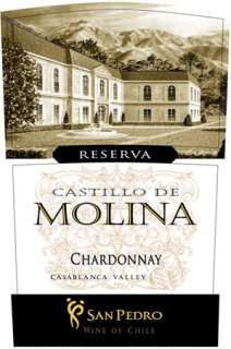 Vina San Pedro Castillo de Molina Chardonnay Reserva 2005 