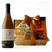 Fine Wine & Cheese Wine Gift Basket 