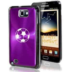   F241 Aluminum Plated Hard Case Soccer Ball Cell Phones & Accessories
