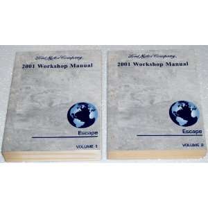   Ford Escape Workshop Manuals (2 Volume Set) Ford Motor Company Books