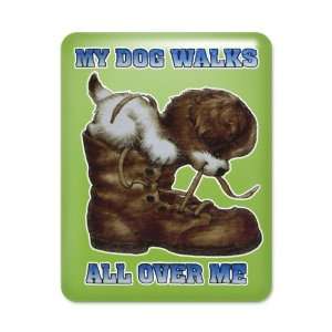    iPad Case Key Lime My Dog Walks All Over Me Puppy 