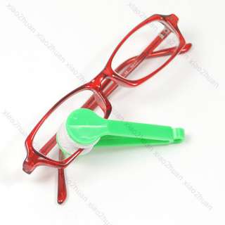 Mini Sun Glasses Eyeglass Microfiber Cleaner Green New  