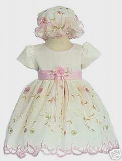 NEW BOUTIQUE PARTY, PAGEANT OR FLOWER GIRL DRESS 18M  