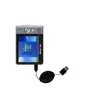 Retractable USB Cable for the Dreameo Enza 20G Portable Media Player 