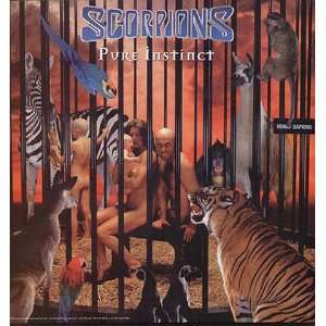  Scorpions Pure Instinct Original CD Promo Poster 1996 