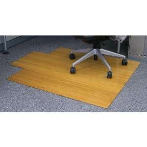   Chairmat, Wide Lip, Natural, 44inch x 52inch AMB24005