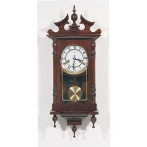 Beautifully Decorated Wood Wall Clock 