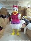 Daisy Duck Mascot Costume Fancy Dress Outfit EPE