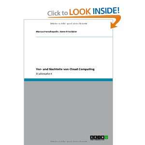  Vor  und Nachteile von Cloud Computing (9783640998371 