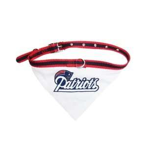 New England Patriots   Pet Collar Bandana Medium