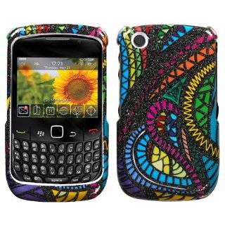 Jamaican Fabric (Sparkle) Fot Blackberry Curve 8520 8530 Snap On Hard 