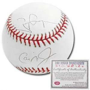  Cal Ripken Jr. and Tony Gwynn Autographed MLB Baseball 