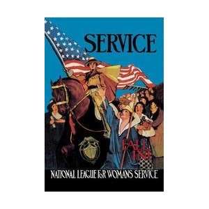  National League for Womans Service 20x30 poster