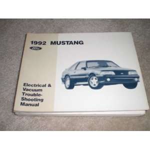   Vacuum Troubleshooting Manual Mustang ford motor co. Books